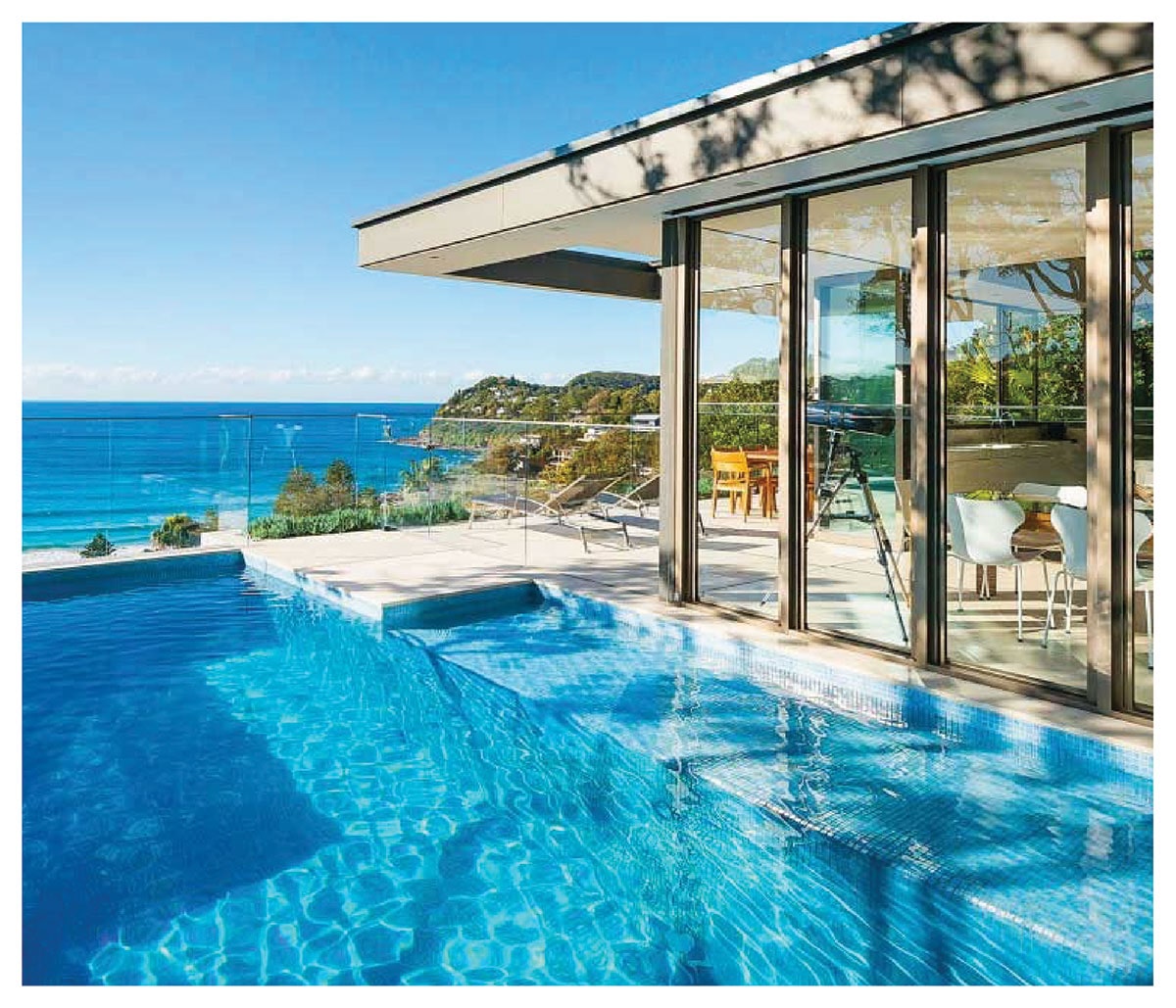 Luxury rental property by beach with plunge pool